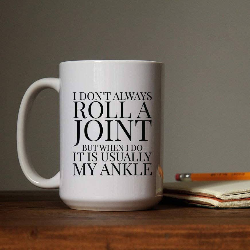 Cedar Crate Market - Wholesale Coffee Mug - Coffee Mug - I Don't Always Roll a Joint 1