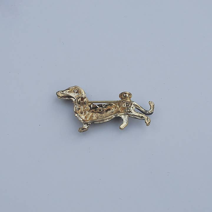 QueenMee Accessories - Wholesale Brooch - Sausage Dog Brooch Dachshund Brooch1
