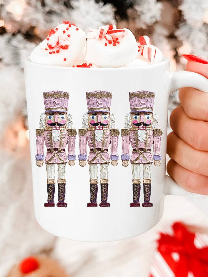 The Painted Nutcrackers Ceramic Mug for wholesale by Wholesale Accessory Market