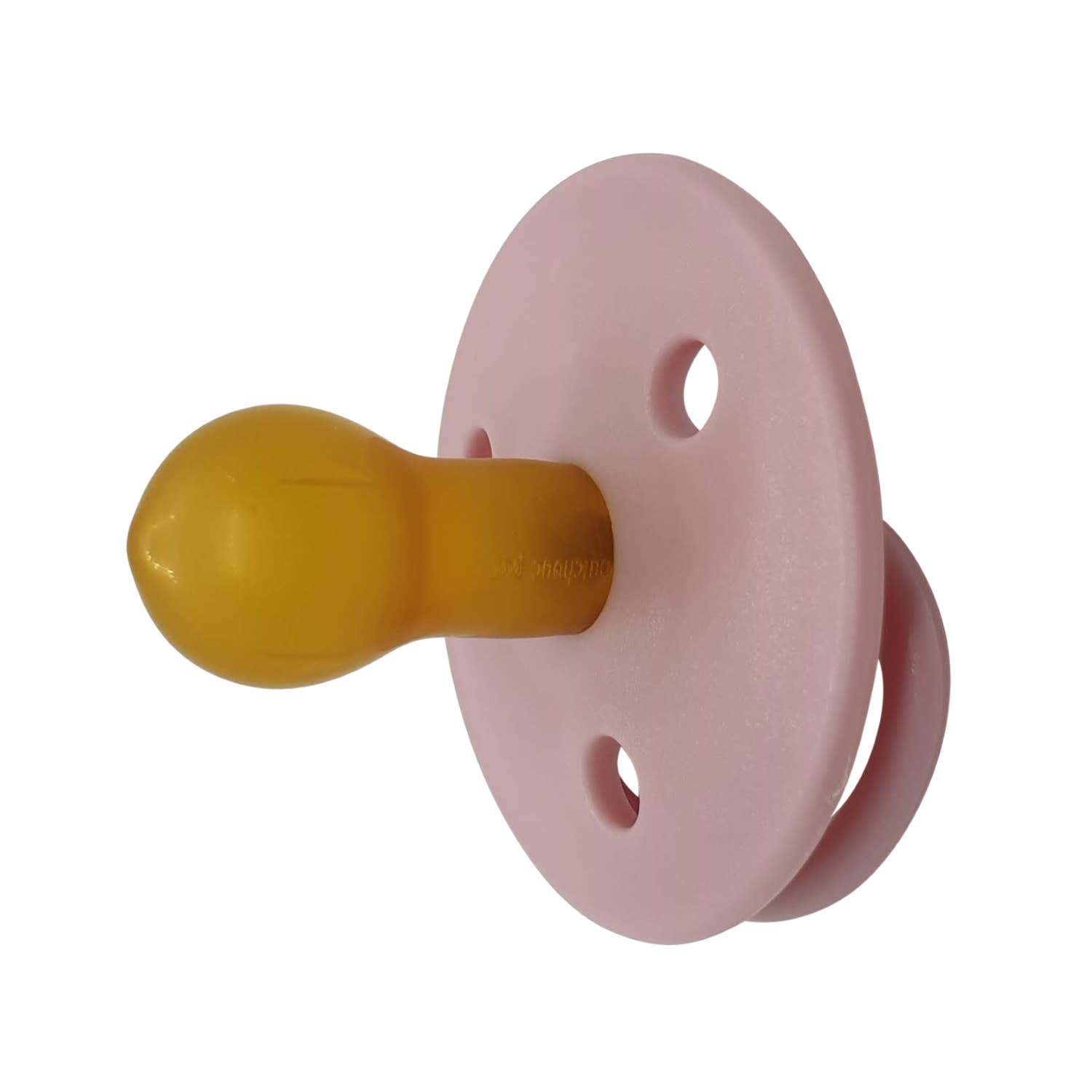 mininor - Wholesale Pacifier - Baby - Round Pacifier Latex 0m “Rose”