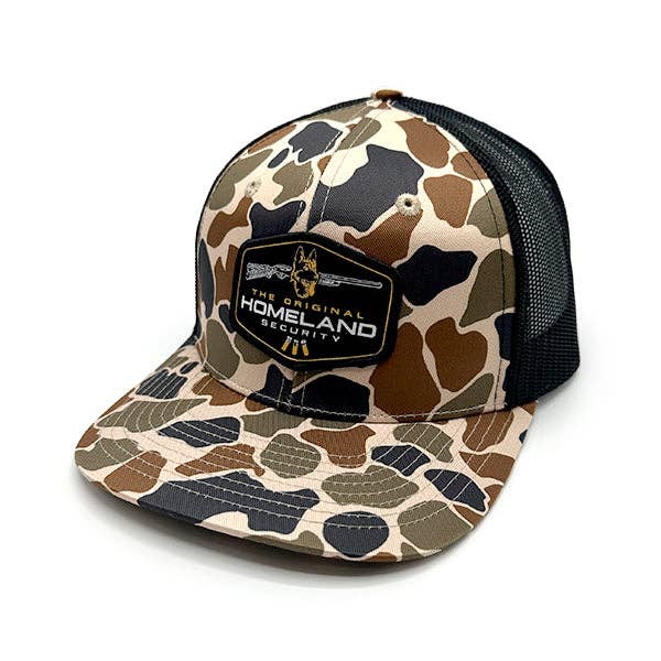 Shield Republic LLC - Wholesale Trucker Hat - Men's - The Original Homeland Security Woven Patch Hat