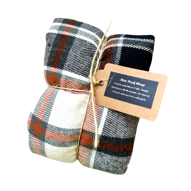 dkhandmade - Wholesale Hot/Cold Compress - Flannel Unscented Therapy Rice Neck Wraps  2