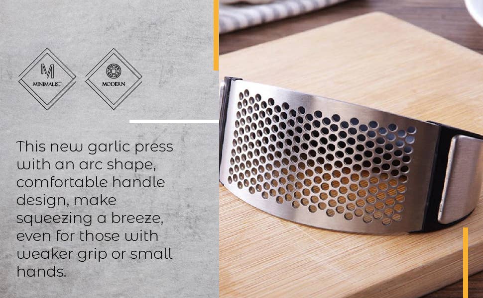 Choixe - Wholesale Kitchen Tool/Gadget - Multi-Functional Stainless Steel Garlic Press3