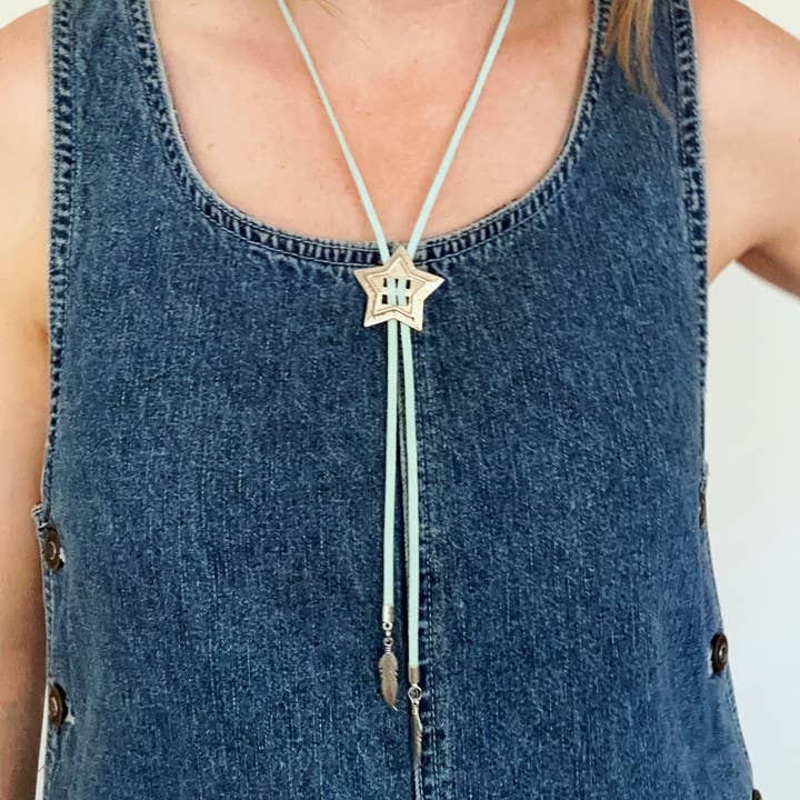 Mint Feather Lariat
for wholesale by Mojave Mint