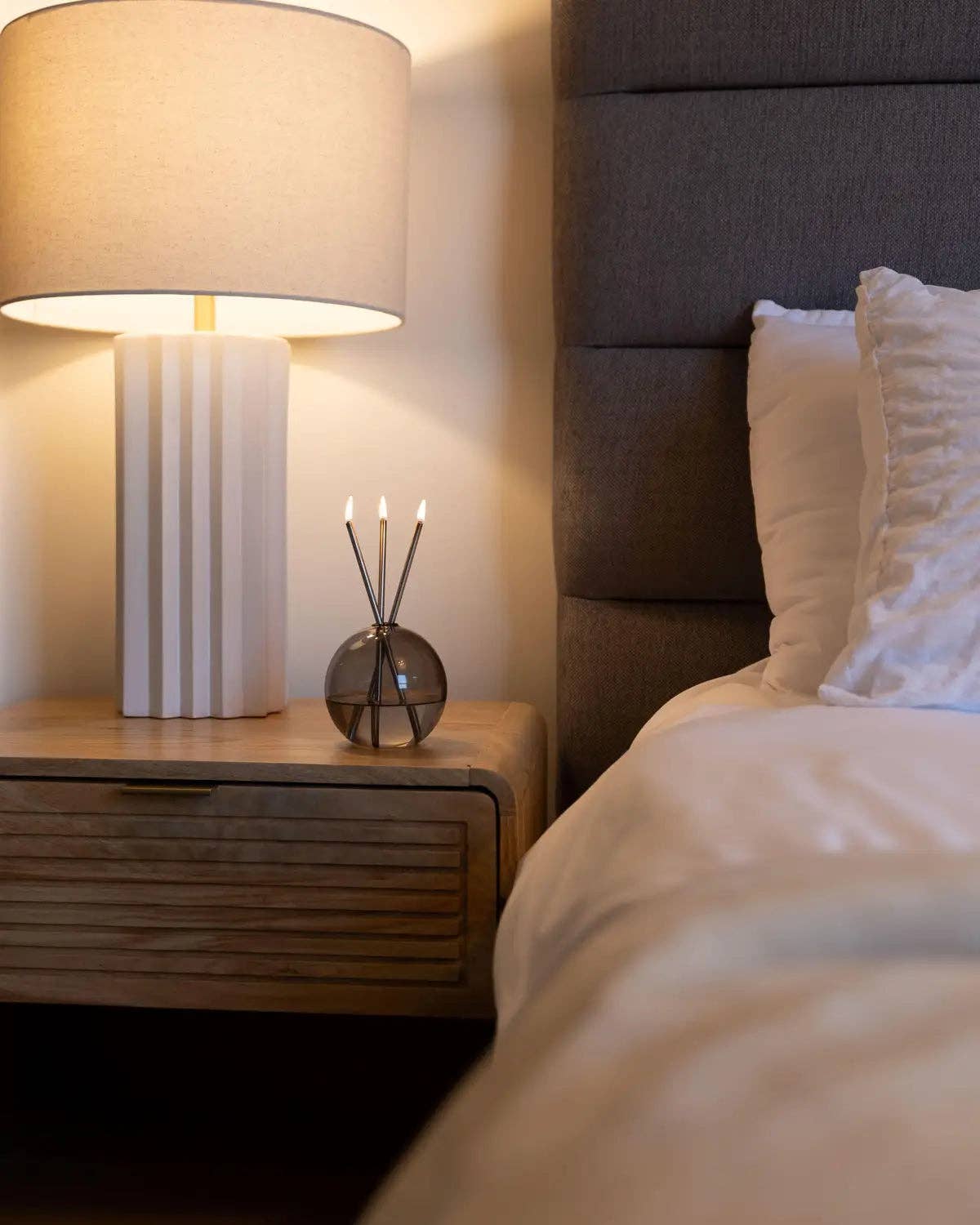 Everlasting Candle - Wholesale Vase - Neva Vase, Storm [x6] --WHOLESALE9