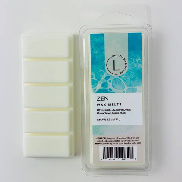 Fusione di cera zen per la vendita all'ingrosso da parte di Luxor Candle & Bath Co.