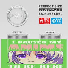 i paused my anime to be here236#- anime- Tumbler for wholesale by Mugs R Us