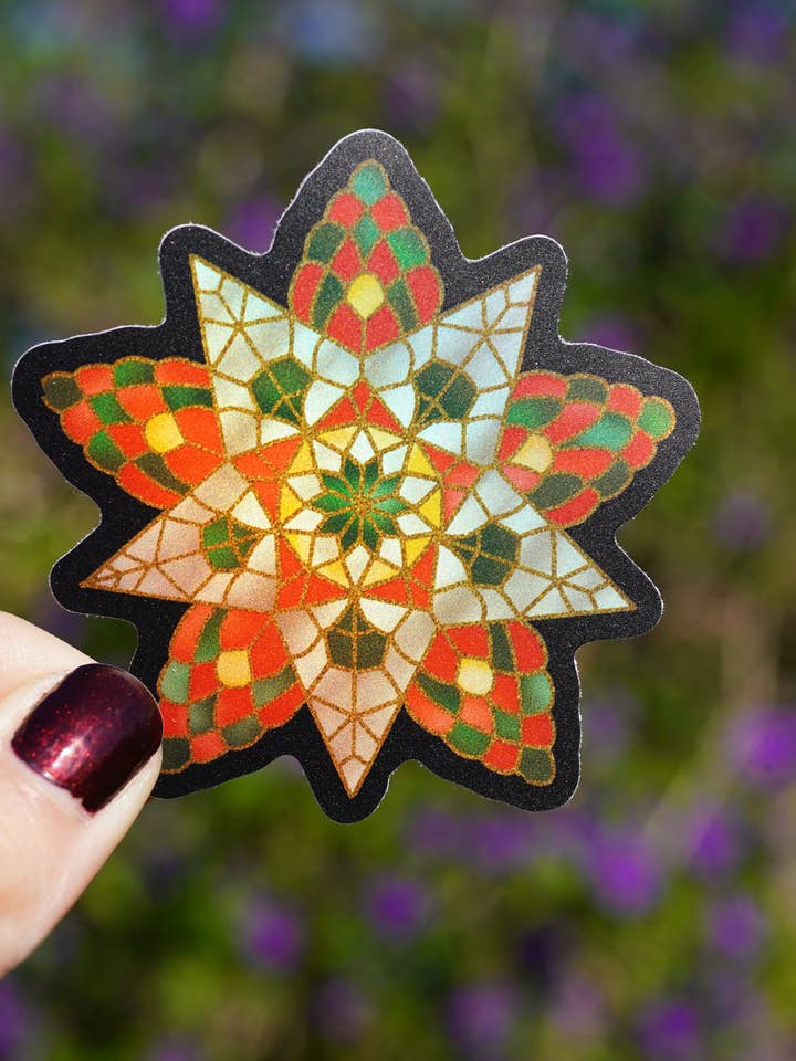 Adesivo Lanterna Filipino Parol de Natal por atacado de Beah Tolentino