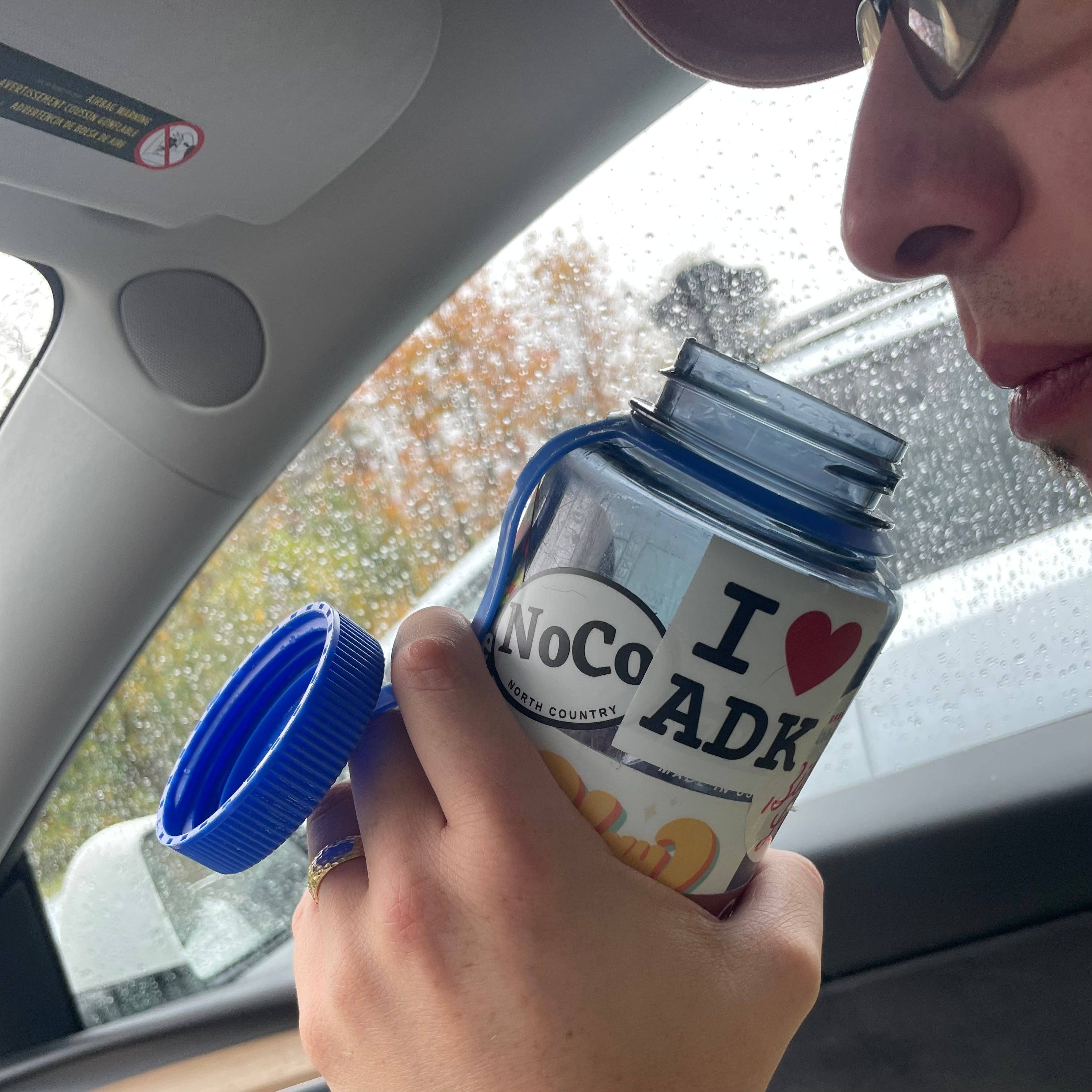 Just Wandering Co. - Wholesale Sticker - I Heart ADK Sticker for Outdoor Enthusiasts7