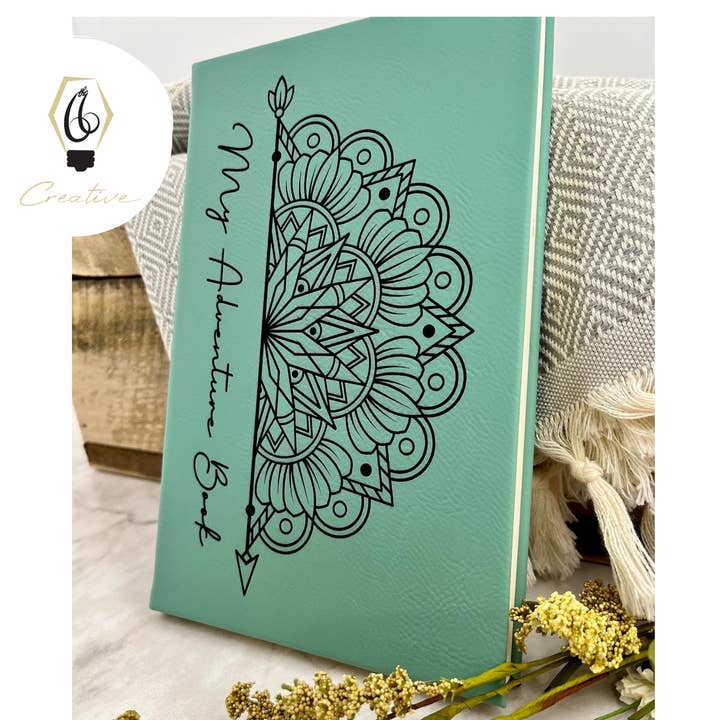 Journal en similicuir - Personnalisé pour la vente par 66 Creative