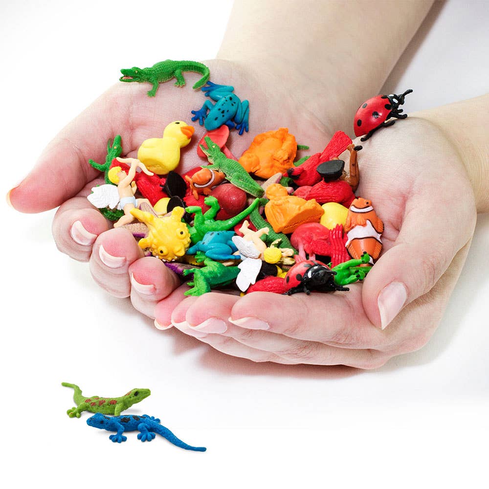 Safari Ltd. - Wholesale Figurine Toy - Kids - Day Geckos (2 Color Pack)  - Good Luck Minis® - 1005132