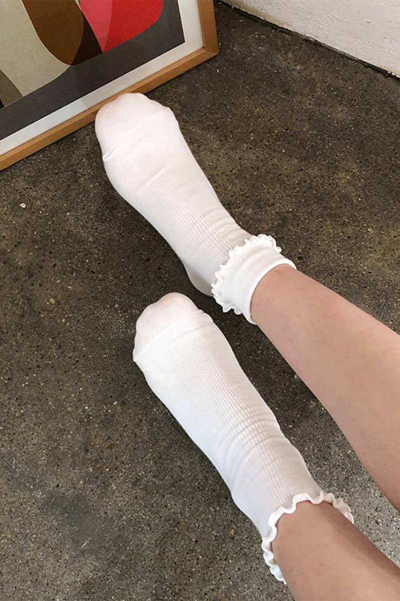 7DAYSSOCKS - Vendita all'ingrosso Calzini - Donna - Calzini da donna Crew Frill10