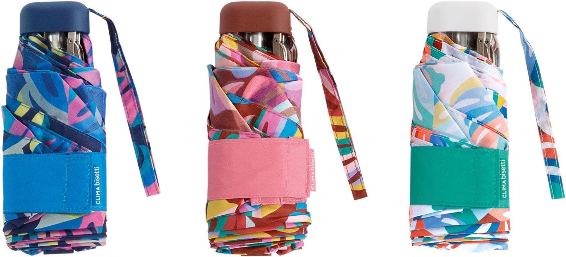 Mkr International - Wholesale Umbrella - Women's - "Tropical" Folding Umbrella | Mini | Ultralight with Pouch |1