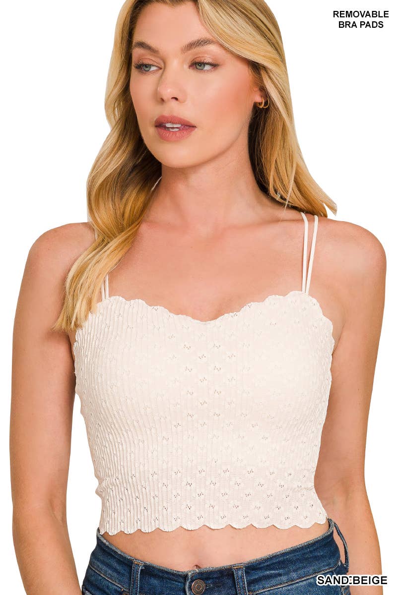 42POPS – Bralette - Mulher por atacado – ....1009 Sutiã de Renda Sem Costura com Almofadas SI-276705