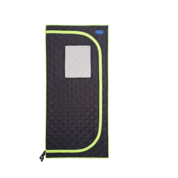 Orange County Decor - Wholesale Tent - Portable Plus Type Full Size Far Infrared Sauna Tent. Spa, Detox ,Therapy And Relaxation At Home.Larger Space,Stainless Steel Connector Easy To Install, With Fcc Certification Black Black Polyester15