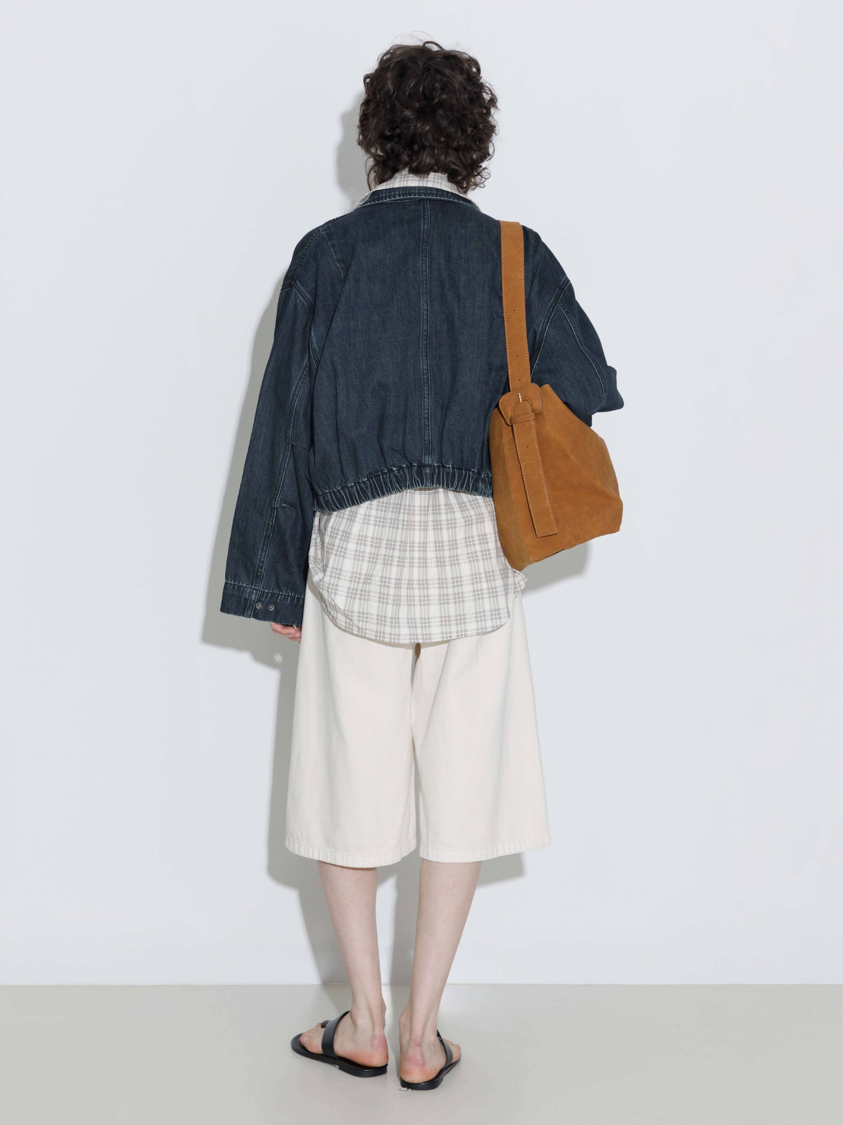 SteelBlue ONE BY CUBIC Funnel Neck Denim Jacket for wholesale on Faire12