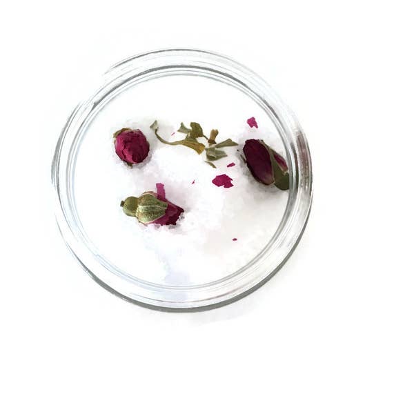Elite Creed Natural LLC - Wholesale Bath Salts - Rose Flower Bath Salt 8 oz