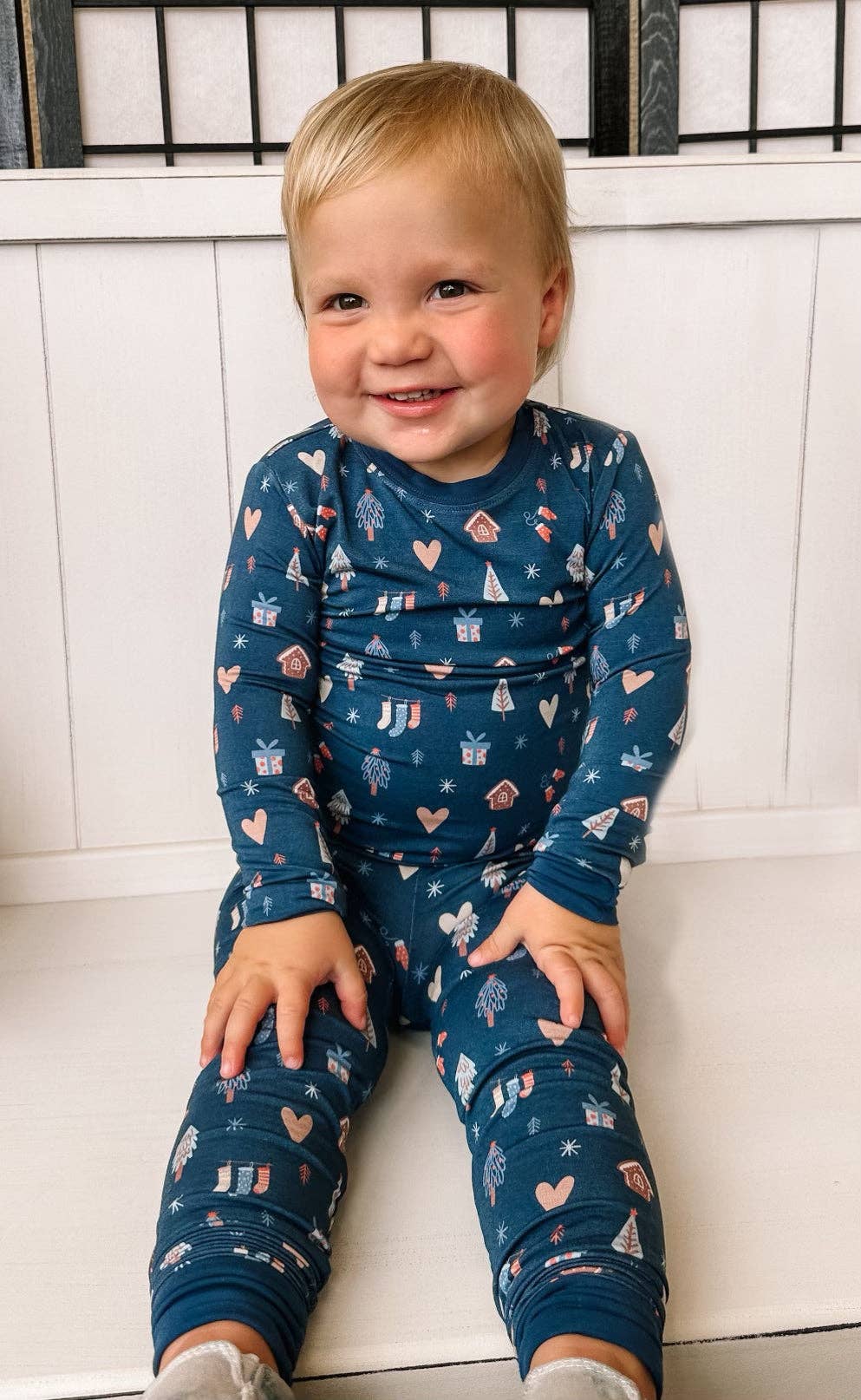 Joan's - Wholesale Sleepwear Set - Kids - Holiday Bliss Two-Piece PJ's2