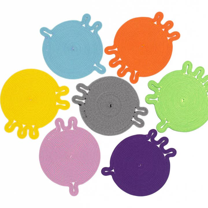 Amoeba Placemats - Singles for wholesale by Ugly Rugly