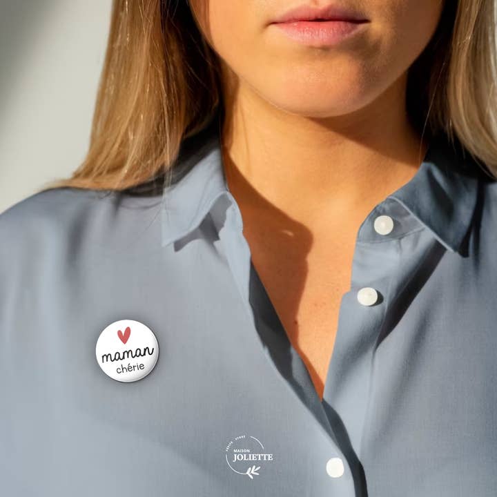 Maison Joliette - Wholesale Lapel Pin/Button - Sweetie Mom - Badge #313