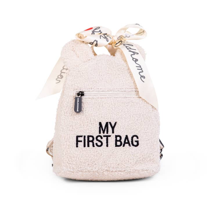 Childhome – wholesale Ryggsäck - Barn – MIN FÖRSTA VÄSKA TEDDY OFF-WHITE