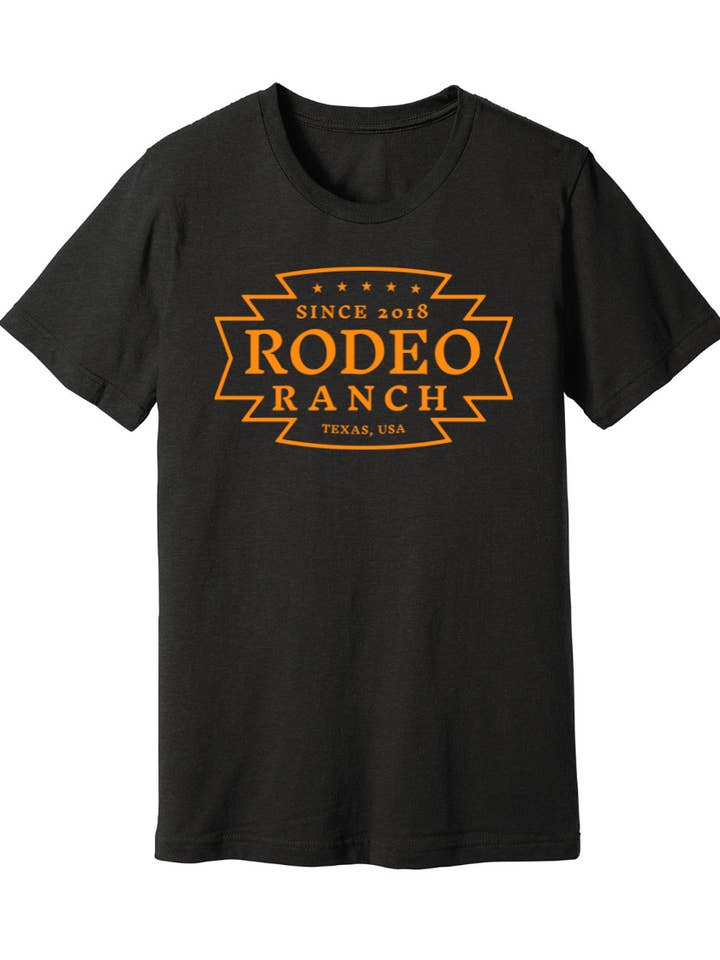 Kids and Toddler Aztec Texas Short Sleeve Shirt - Black for wholesale by Rodeo Ranch