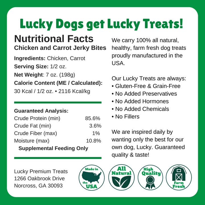 Lucky Premium Treats - Wholesale Pet Treats - Dog - Chicken Jerky Bits and Strips - Bulk per lb3