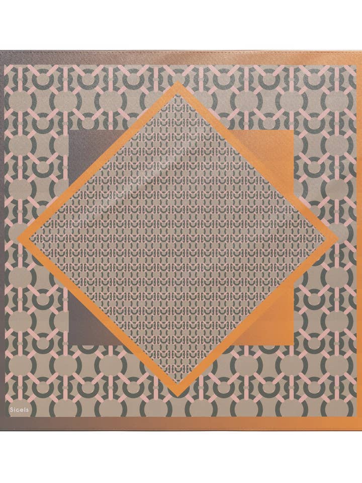 Gradient Guldgul Halsduk - Liten för wholesale av Sicels