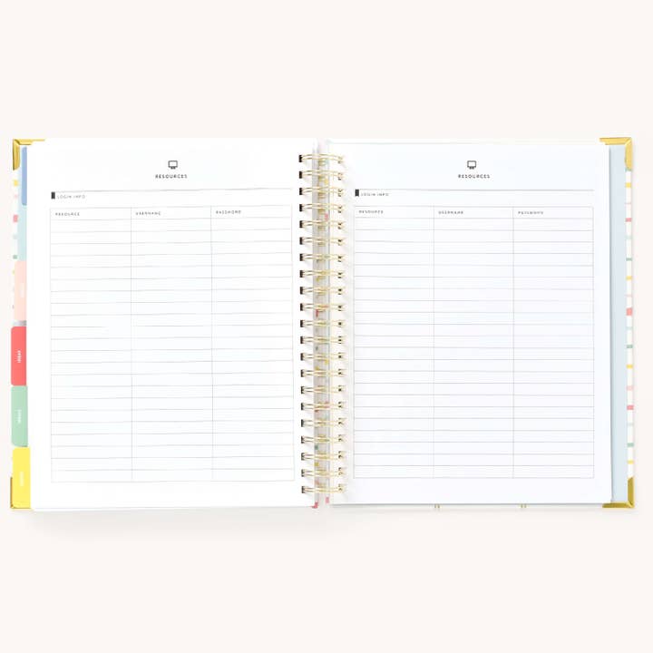 Simplified by Emily Ley – Engroshandel Planner – Hjemmeskoleplanlægger14