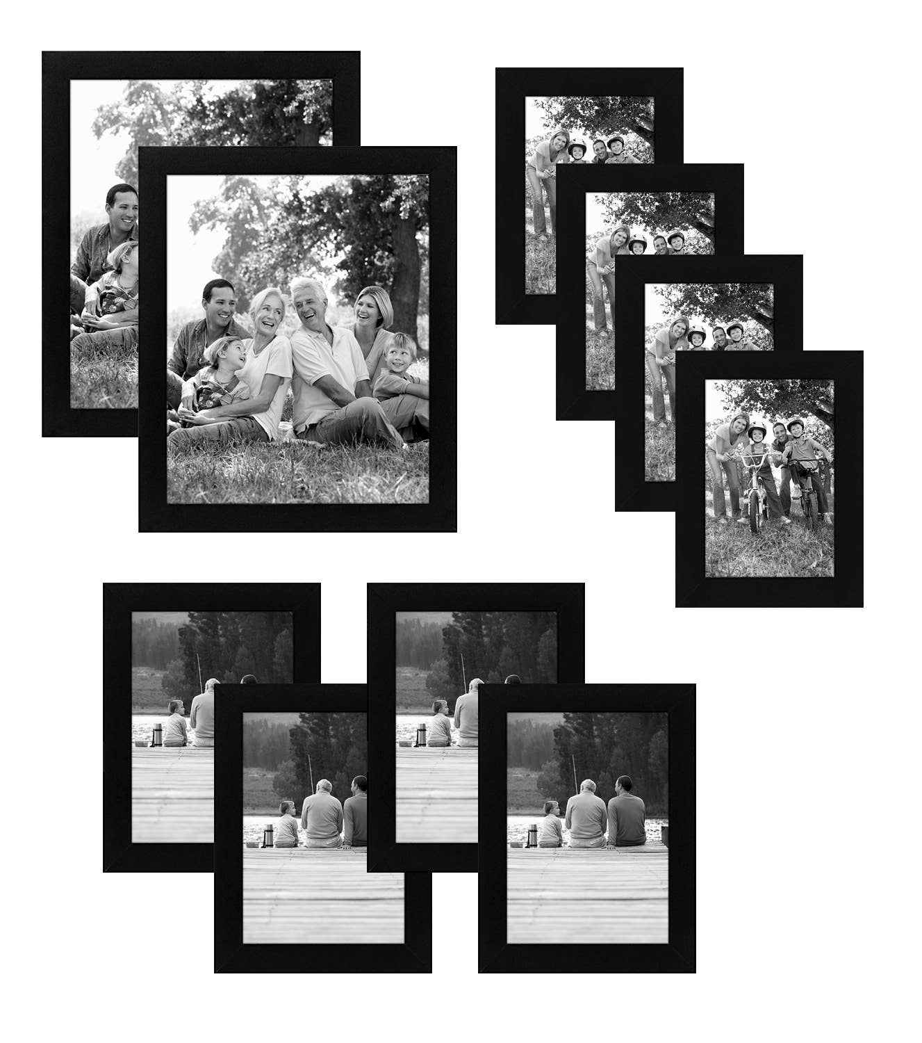 Americanflat - Wholesale Picture Frame - Americanflat Gallery Wall Frame Set (10 Pack)62