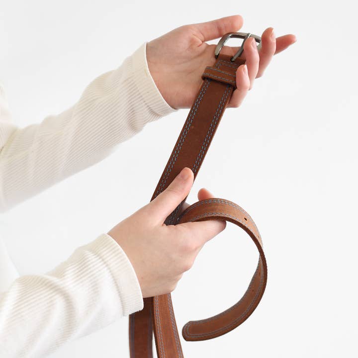 Jubilee Trading Co. | Ethical Trade Decor + Accessories - Wholesale Belt - Men's - Kilele Leather Belts