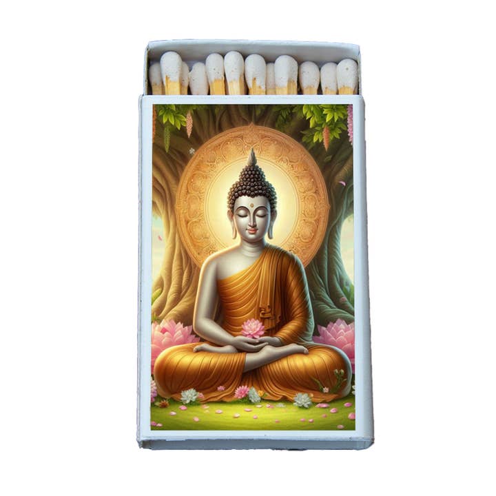 Most Amazing - Wholesale Matches - Buddha Gautama Matchbox • Candle Acc • Decorative Matches