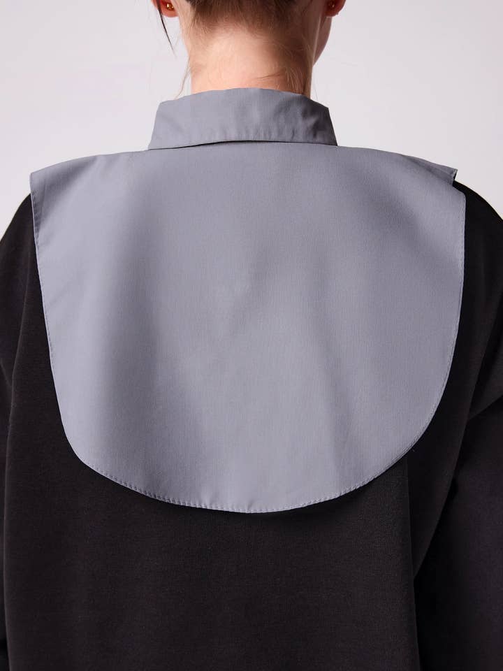 Akoya Hijabs - Wholesale Button Down Shirt - Women's - Detachable Collar Half Shirt9