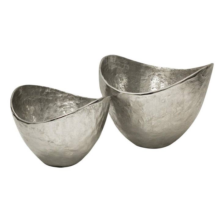 7 po de haut - Bol d'affichage en métal pour la vente par Galore Home