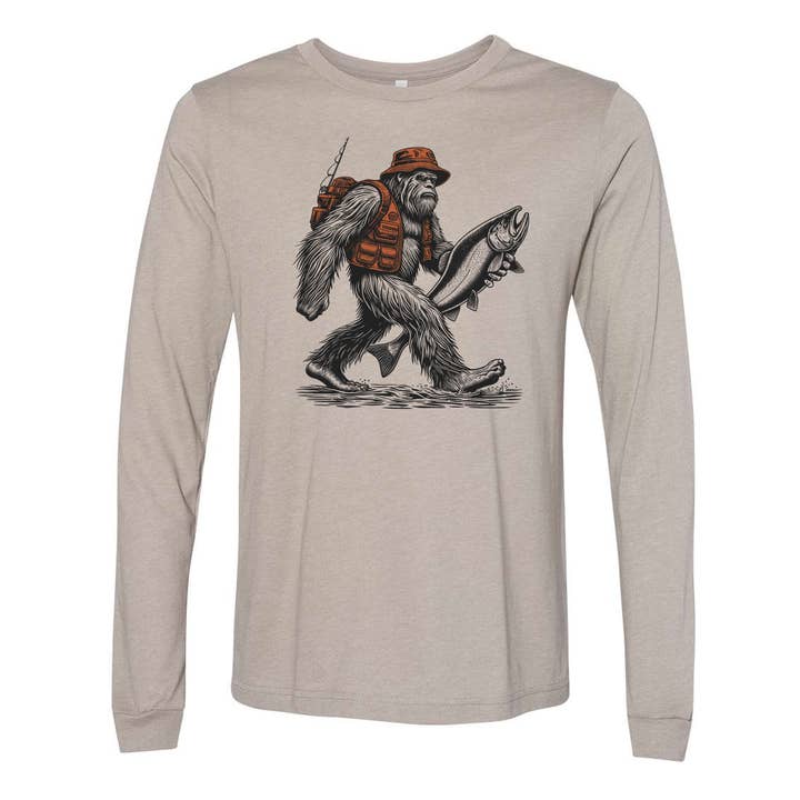stone Bigfoot Fishing Long Sleeve for wholesale on Faire