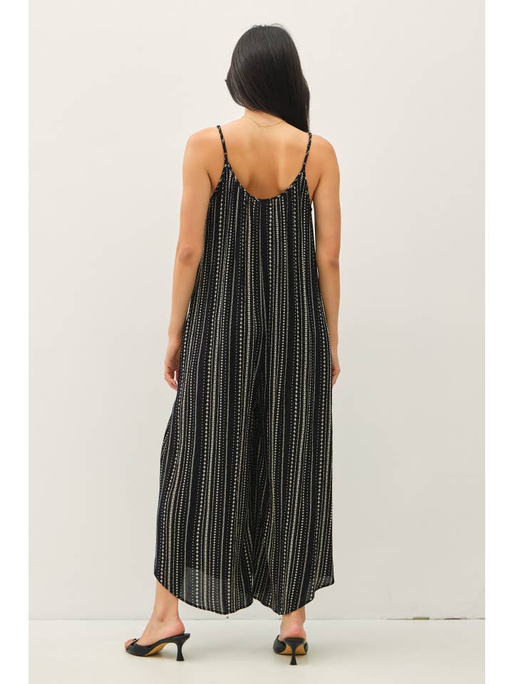 Be Cool - Wholesale Jumpsuit - Women's - PRINTED BREEZY JUMPSUIT