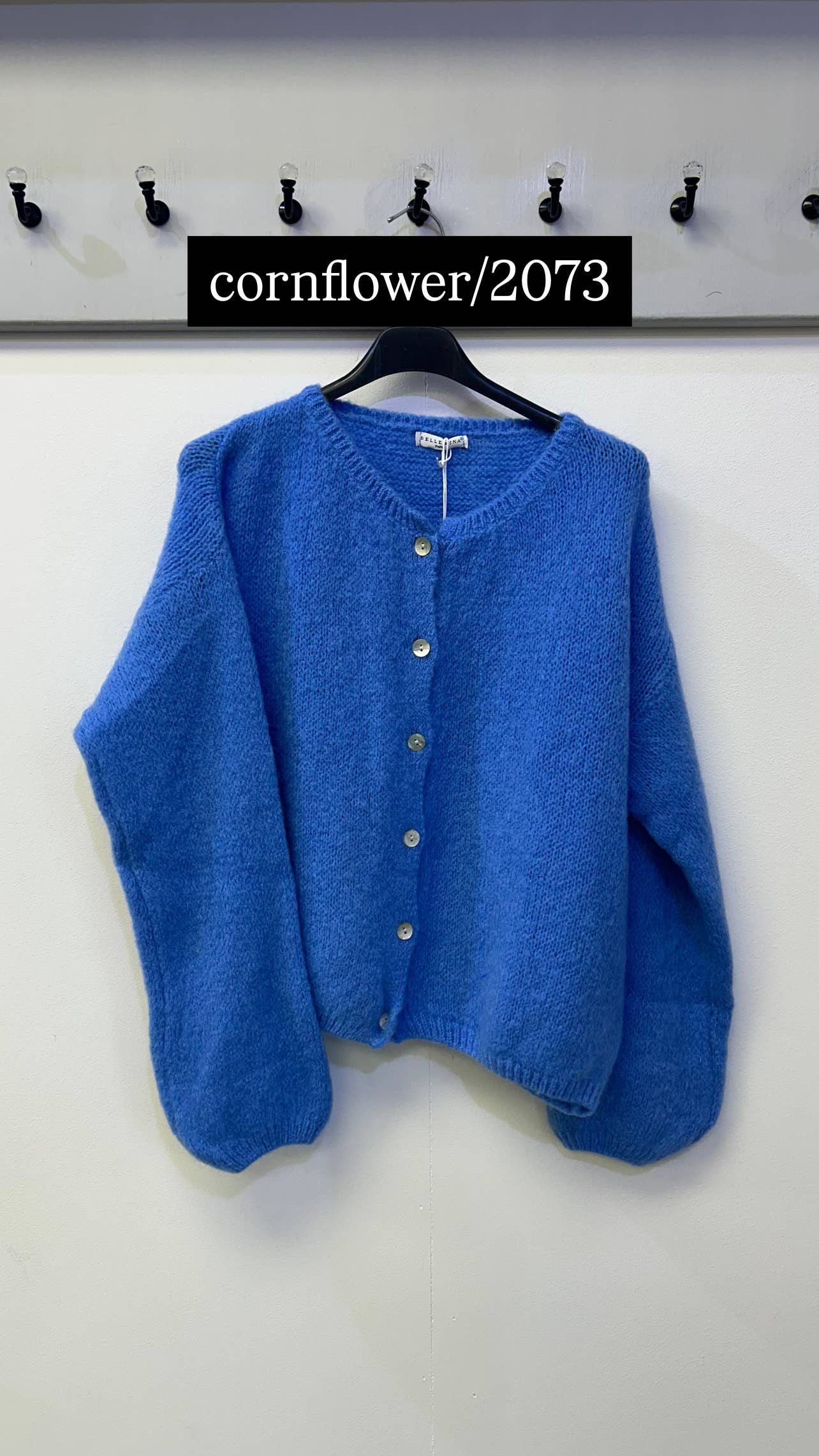 Terminal 1 Clothing – wholesale Kofta - Dam – Cardigan i mohairblandning med knappar fram34