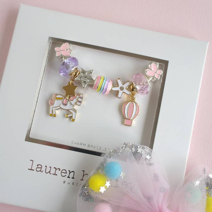 Lauren Hinkley Australia - Wholesale Charm/Dangle Bracelet - Unicorn Carousel Charm Bracelet