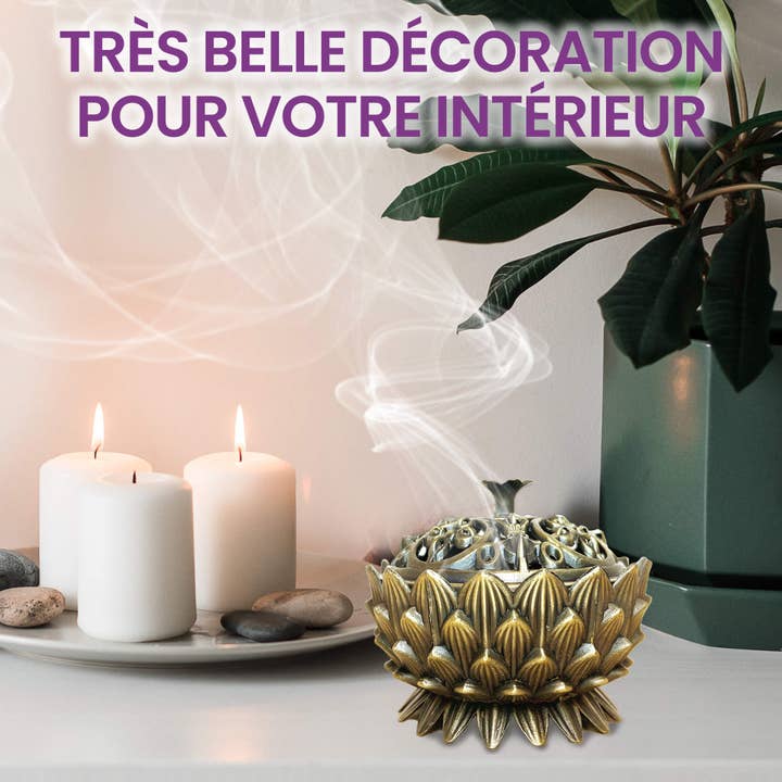 Vibratis - Wholesale Incense Holder - Lotus-shaped incense holder5