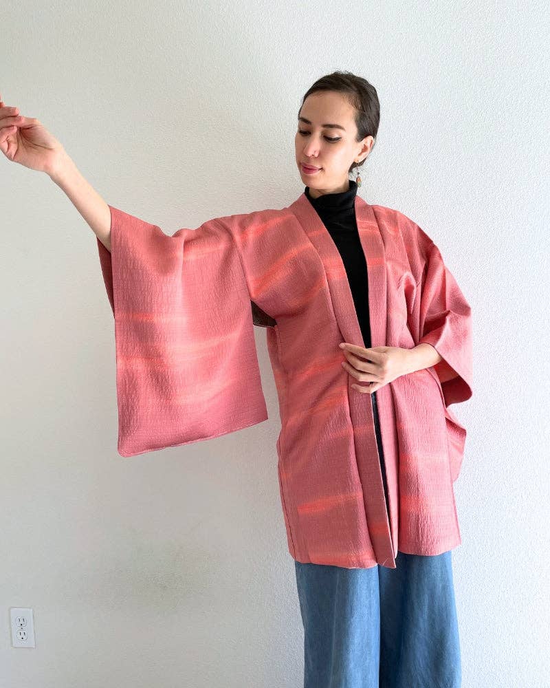 KimonoZen – Kimono - Mulher por atacado – Casaco Kimono Koubai Haori1