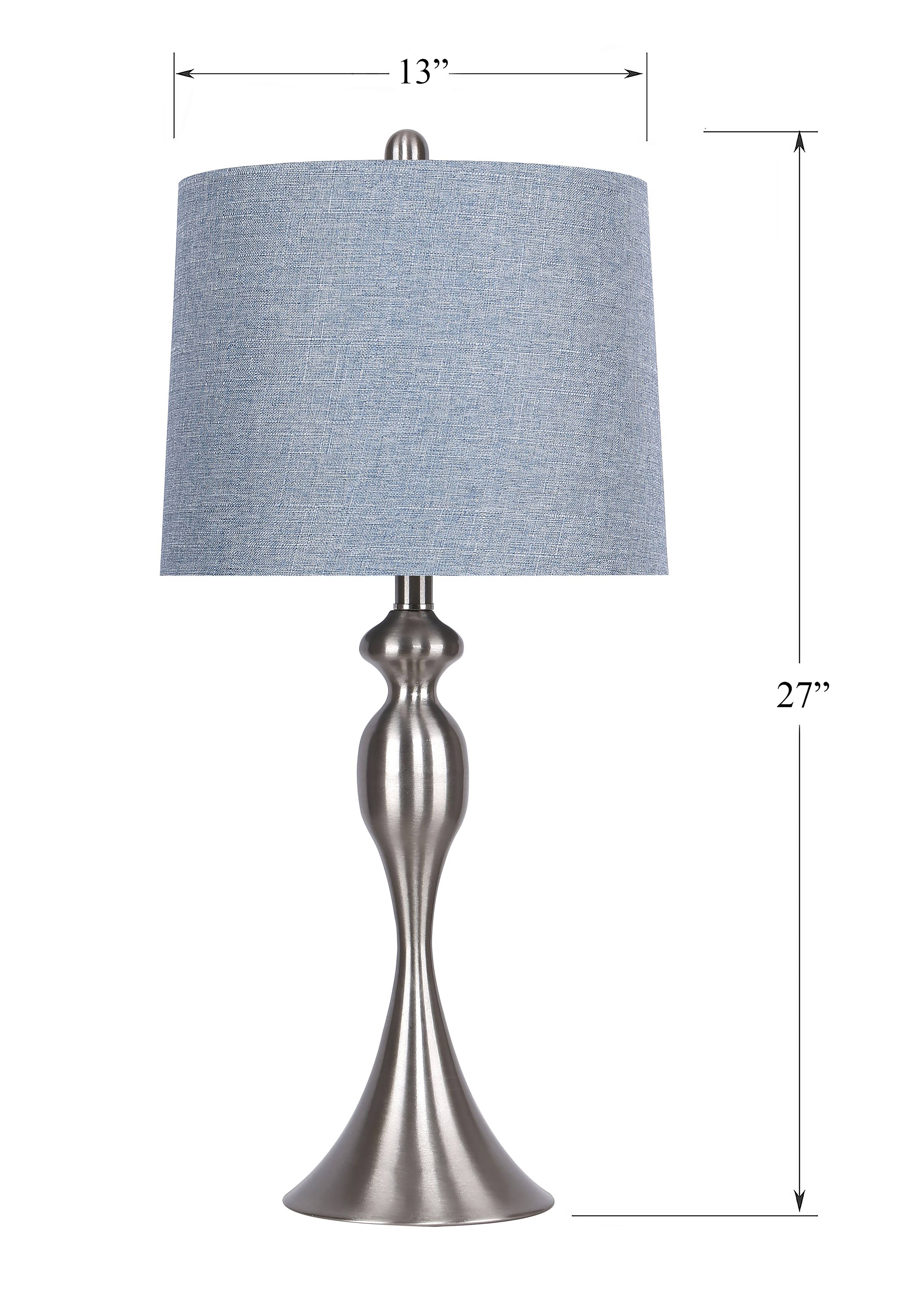 LumiSource and Grandview Gallery - Wholesale Accent/Desk Lamp - Ashland 27" Metal Table Lamps (Set of 2)42