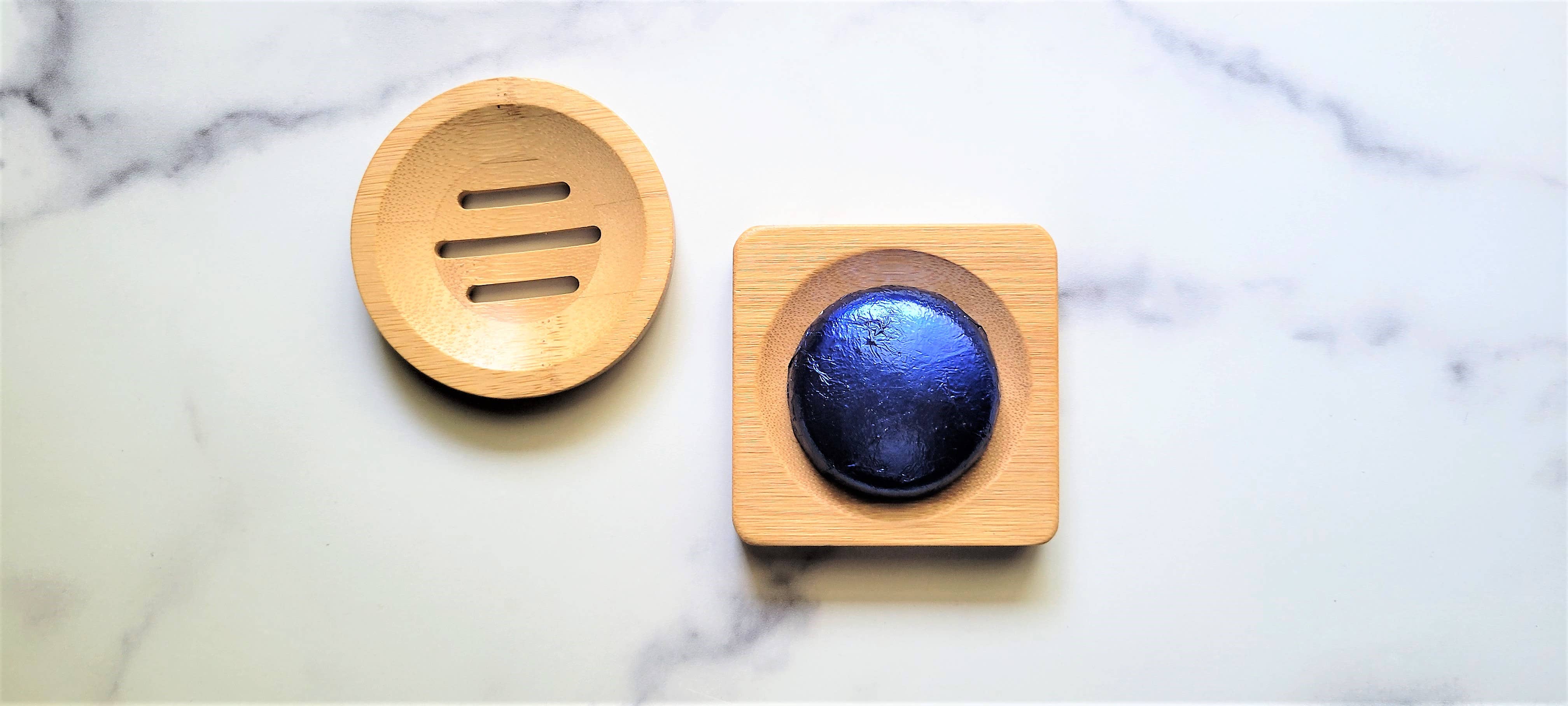 Bold Space Candle Co. - Wholesale Bath Soap Dish - Bamboo Shower Steamer Tray - Easy Giftable Item 1