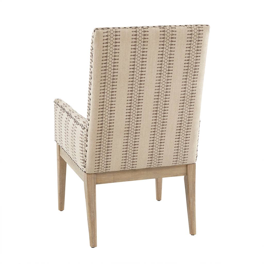 Olliix - Wholesale Chair - [Set of 2] High Back Farmhouse Dining Chair, Cream *4