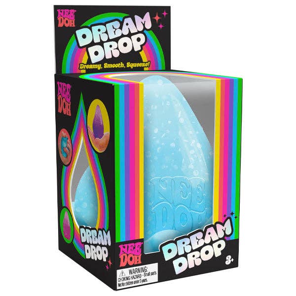 Showcase - Wholesale Squishy Toy - Kids & Baby - Nee Doh Dream Drop Squishy Fidget Stress Ball (1pc) Assorted Colors