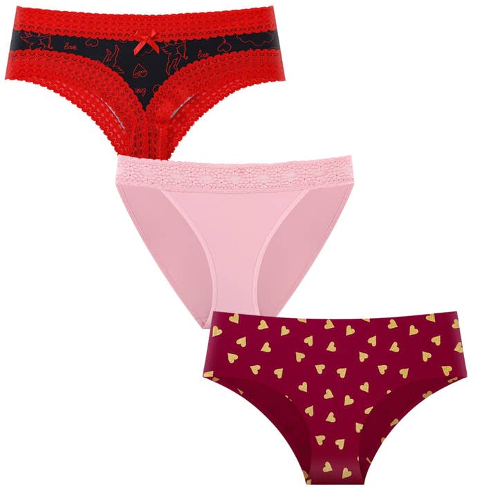 Cupid Crush No Thongs Set for wholesale by Splendies