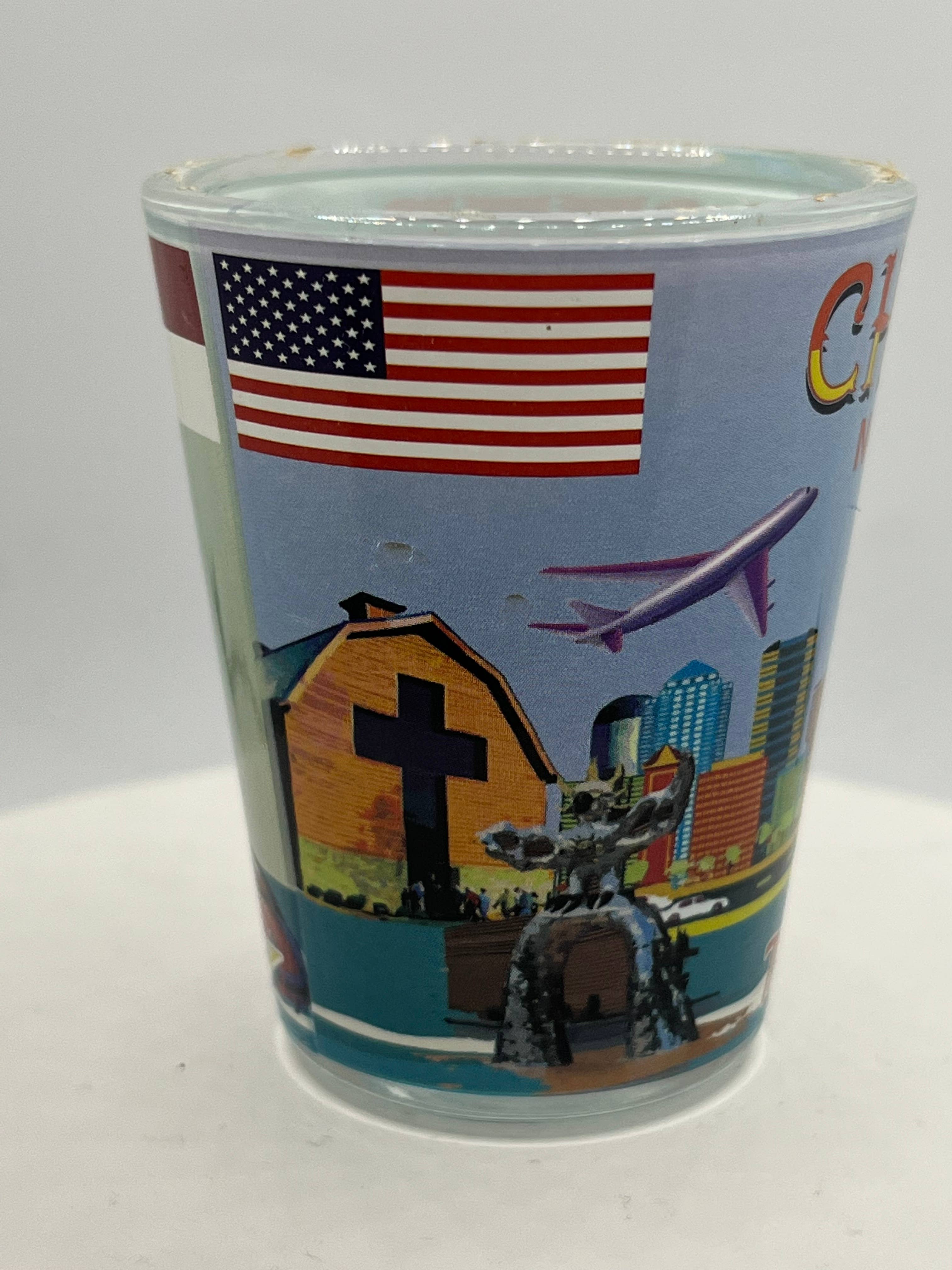 7 Star - Vente Verre à shooter - Verre à liqueur « Charlotte » North Carolina 2 oz3