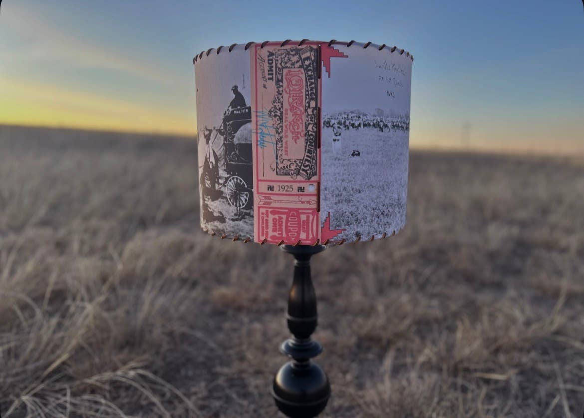 Red Dirt Ranch Clothing Company - Wholesale Lamp Shade - Lampshade Cowgirls of the 101 Ranch 9