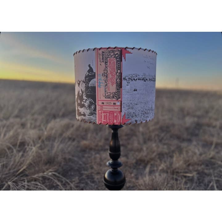 Red Dirt Ranch Clothing Company - Wholesale Lamp Shade - Lampshade Cowgirls of the 101 Ranch 9