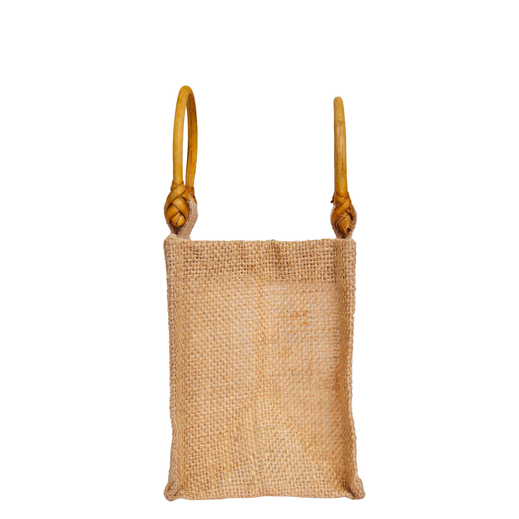 ecojutebags - Wholesale Gift Bag Set/Pack - Set of 12 Burlap Gift Bags – Small Jute with PVC Window5