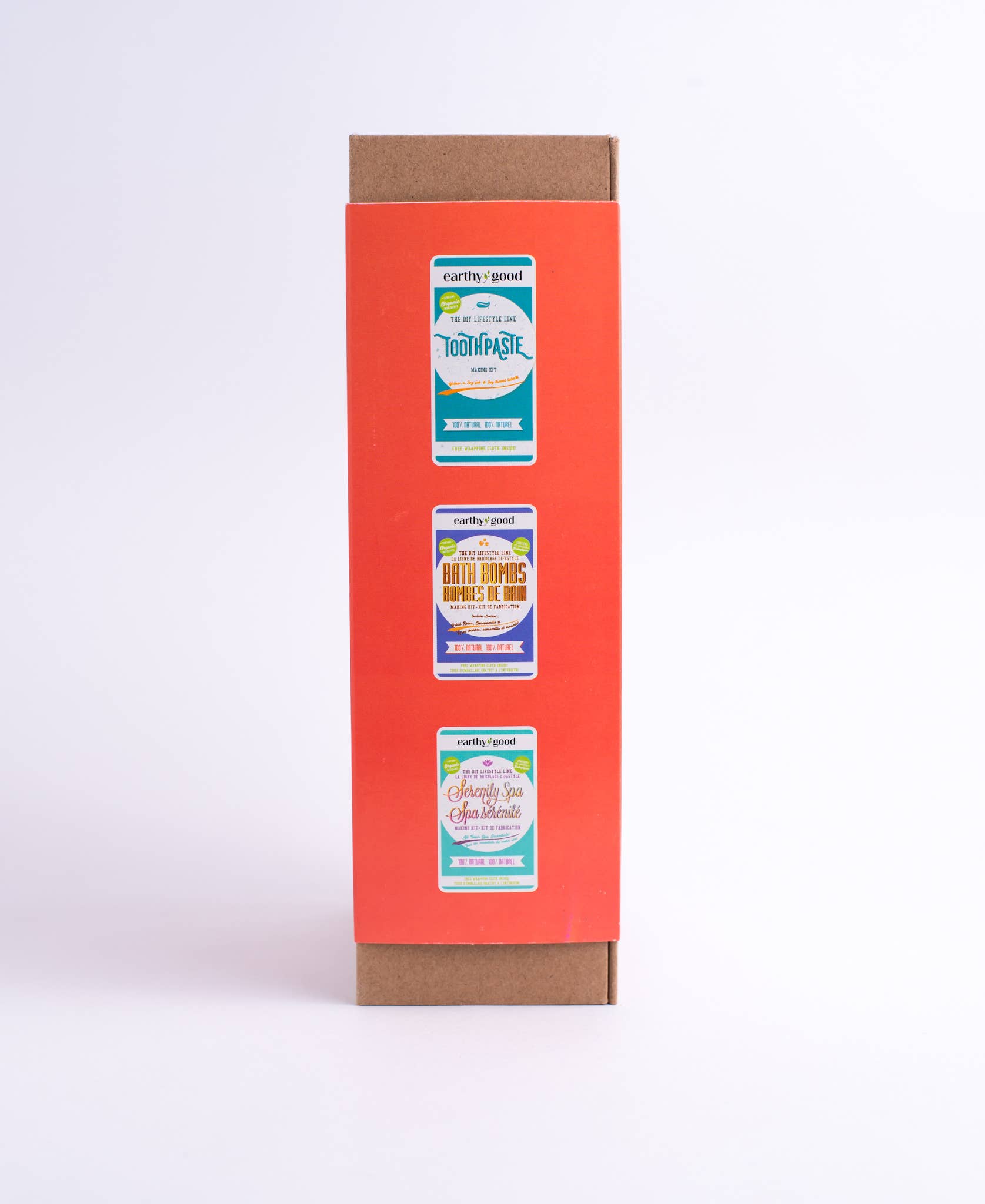 Earthy Good / Kiss Naturals - Wholesale DIY Craft Kit - Case of 6 – Earthy Good Organic DIY Lip Balm Kit (Adults) 6